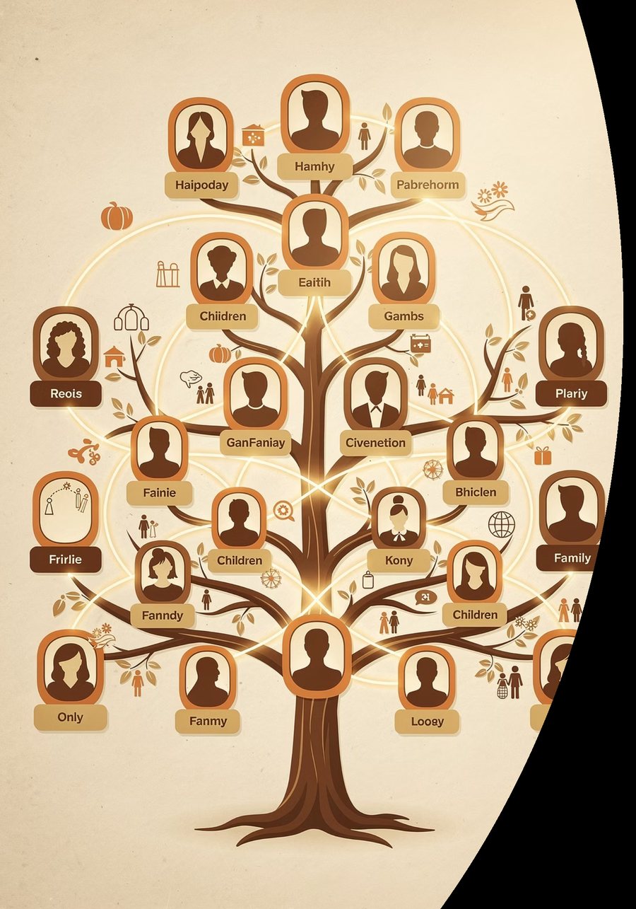 Albero genealogico - famiglia di provenienza