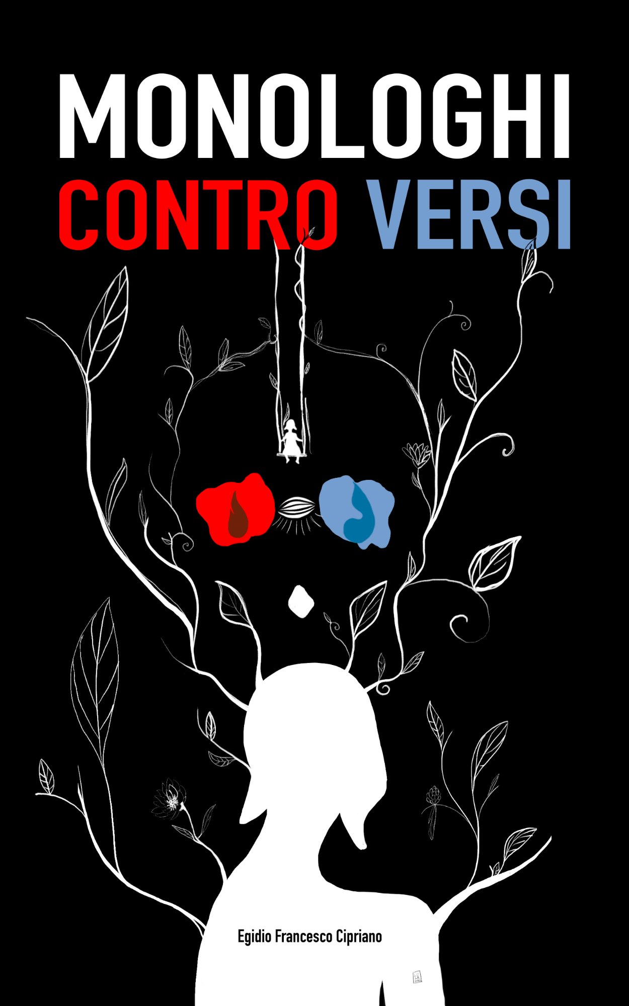 Monologhi contro versi — copertina di Luciana Lato